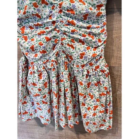 NWOT byTiMo Festive Cotton Mini Dress size M - Picture 6 of 9